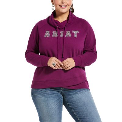 Ariat Western: REAL Sequin Sudaderas Mujer - Azules (WNJEY6389)